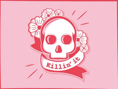 Killin' It adobe adobe illustrator art design graphicdesign icon illustration logo vector