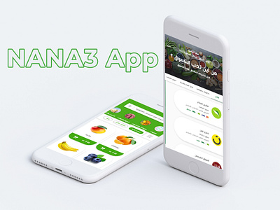 Fresh Food App animation design flat illustration minimal ui ui 100 ui 100day ui challange uichallange