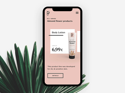 Cosmetics UI animation mobile adobe xd animation clean cosmetics interaction mobile ui ui animation