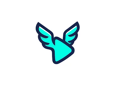 Learn with Seahawk 7gone angel bird button fly hawk icon learn logo logomark play seahawk simple symbol teach watch wings