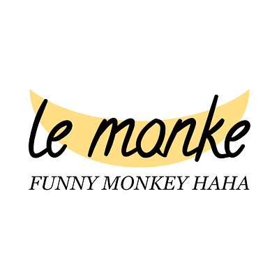 Le Monke - DAY 15 (Daily Logo Challenge) branding daily dailylogochallenge dailylogodesign hand lettering handlettering logo logo design logodesign vector