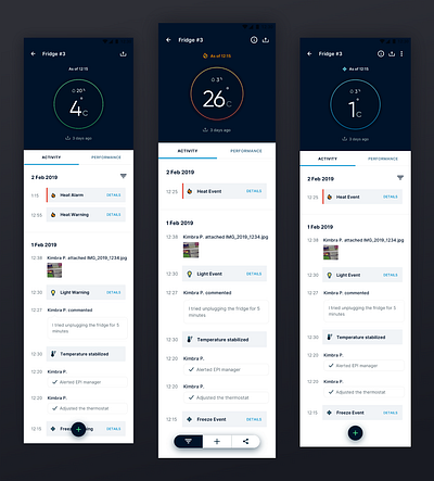 Parsyl Android Detail android android app design dataviz iconography mobile