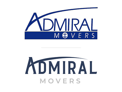 Admiral Movers Brand Refresh branding logo rebrand redesign