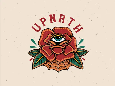UPNRTH apparel branding clothing design graphicdesign illustration logo minimal tattoo