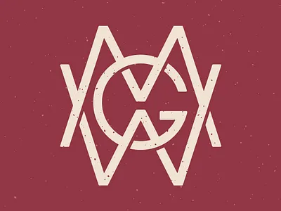 MGW Monogram Logo apparel branding clothing design graphicdesign illustration logo minimal monogram typography vector