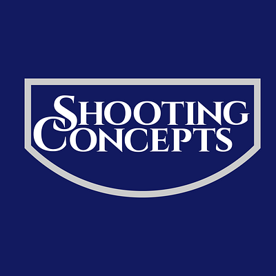 Shooting Concepts Logo Design branding firearm logodesign typographic wordmark logo