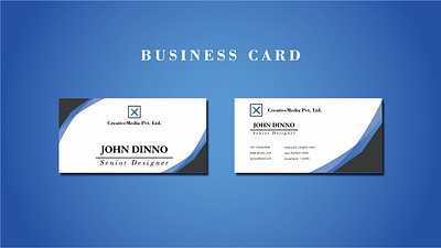 Official Business Card adobe business card design graphic graphics visiting