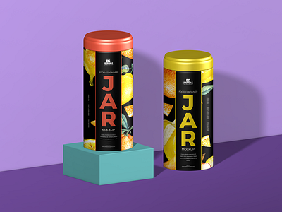 Free Food Container Jar Mockup For Packaging branding download free free mockup freebie identity jar mockup logo mock up mockup mockup free mockup psd mockups packaging packaging mockup print psd stationery template