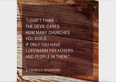 Spurgeon Quote • Lukewarm Church christianity church church design design digital macro photoshop quotes spurgeon typography typography art