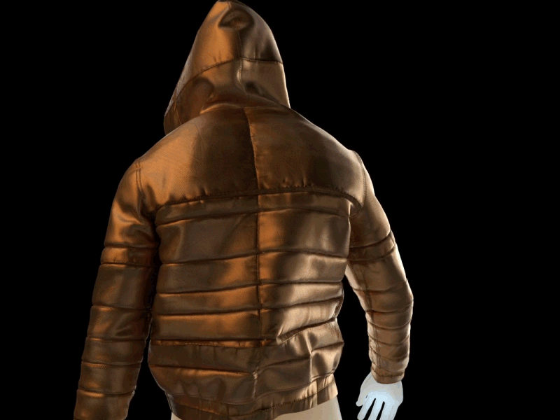 Jacket cinema 4d fabric jacket marvelous designer redshift