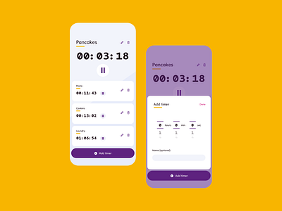 Daily UI 014 - Timer adobe xd dailyui design timer ui vector