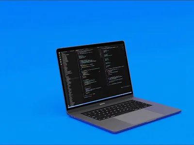 Small Video for Personal Portfolio Website 3d blender blender 3d coding portfolio portfolio website product showcase programming sketch vscode