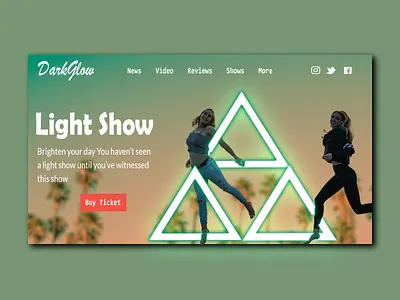 Lightshow design graphicdesign lightshow ux uxdesign web web design webdesign