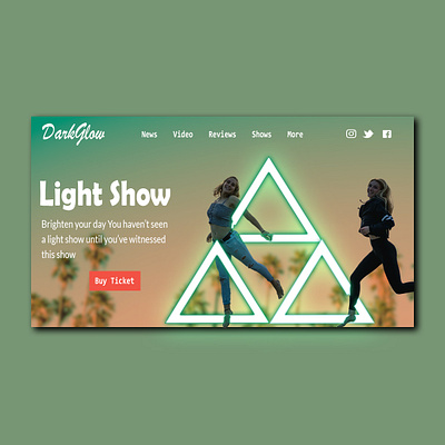 Lightshow design graphicdesign lightshow ux uxdesign web web design webdesign