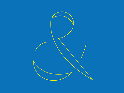 Ampersand Sketch aiga aigaboston ampersand banana random