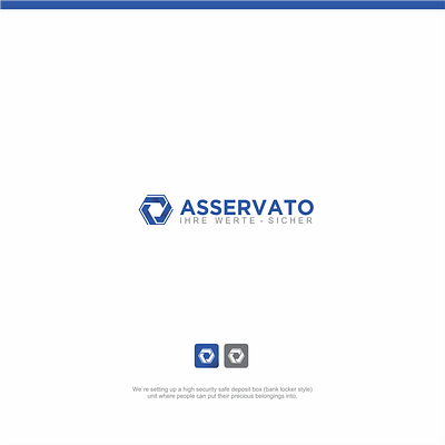 asservato branding design illustration logo