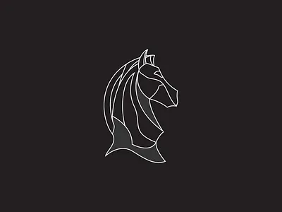 Knight branding concept logo creative design creative logo detailed logo knight line art line art logo lines logo logodesign logodesigner minimal minimalist minimalist logo modern brand modern logo royal logo