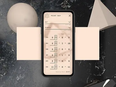 #DailyUI - 004: Calculator c4d cinema 4d dailyui mobile mobile app pwa typography ui website