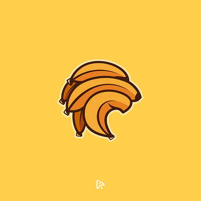 BananaLion Logo animal animal logo banana banana logo brand branding company design designer fruit fruit logo garagephic studio graphic icon illustration inspiration lion lion logo logo vector