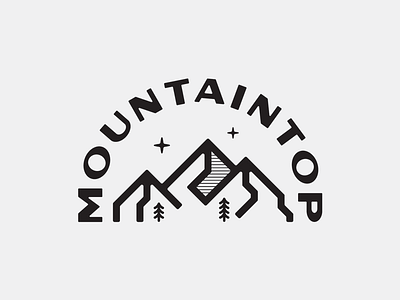 Mountaintop Badge appareldesign badge badgedesign emblem kernclub logo logoconcept logodesign logodesigner logoinspiration merchdesign monroe monroefont mountain mountainbadge nature outdoors patch patchdesign vanguarddesignco