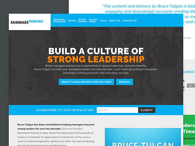 RainMakerThinking brand development design website