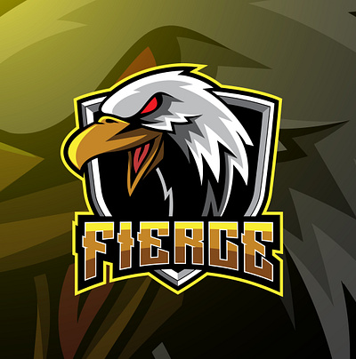 Eagle sport mascot logo design animal logo branding design eagle esport esports game design graphic design illustration logo mascot logo