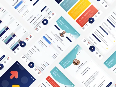 Temporary work agency - HR services and personal consulting agency app application consulting design headhunter human resources mobile netguru personal assistant product design recruitment temporary work agency ui ui design user experience user interface ux ux design