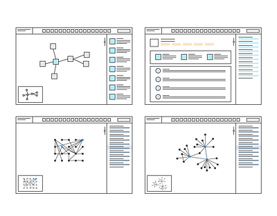 Big Data Analysis Tool Wireframes big data data analysis data analytics data visulization information architecture layout wireframe design wireframes