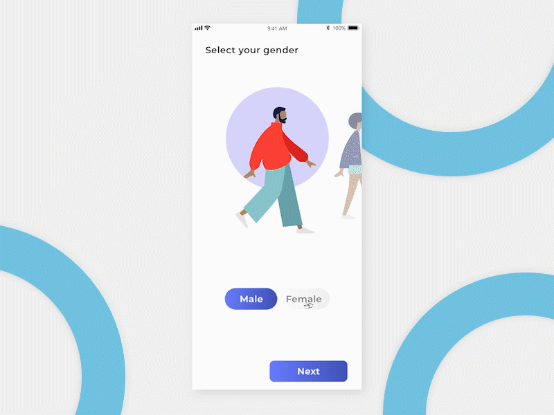 BMI Calculator animation app app animation app design app ui bmi calculator design health health app ui user interface