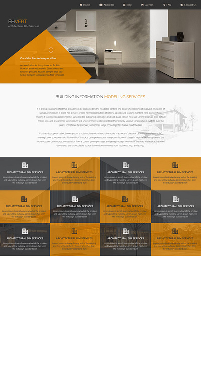 Ehvert Homepage Design architechture architects architectural building design landing design landing page landing page design landingpage logo design psd design psd mockup riturohilla ui user experience user interface design ux web design webdesign