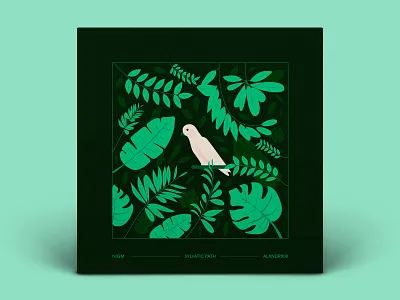 Sylvatic Path artwork bird illustration jungle music nature