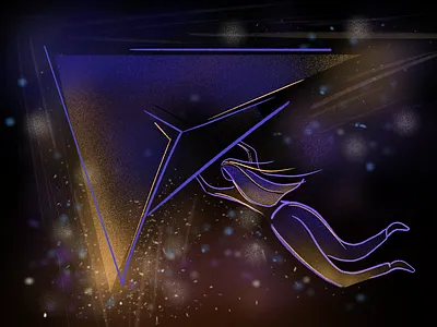 Fly art character design graphic illustraion illustrator mobile ui ux vector