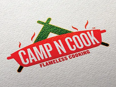 Campncook Logo Design brand design brand identity branding creativedesign graphic design icon icon design logo logo design