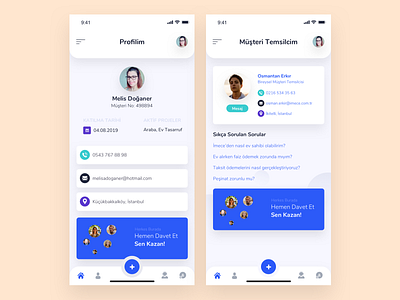 Banking App Profile Pages Shot banking card design mobile app profile profile page sketch ui design ux design