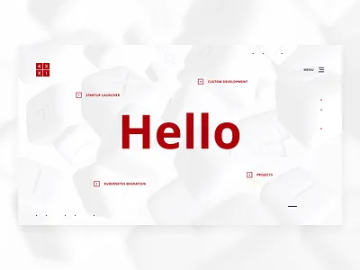 . 4xxi Site 4xxi agency cubes design development light site space studio ui web webgl white