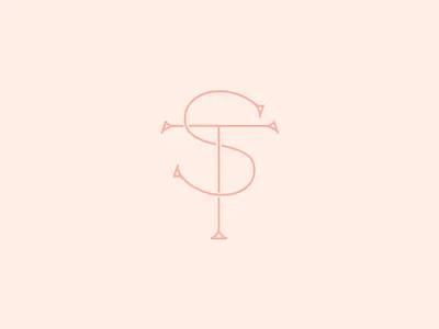 Sophia Taylor brand branding design identity line art logo logomark logotype minimal monogram