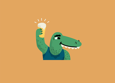 Crocodile Shin character croc illustration vector vector illustration