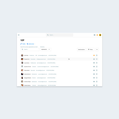📇 Meet Lightbox's simple, intuitive CRM abstract branding crm design minimal product design typography ui web