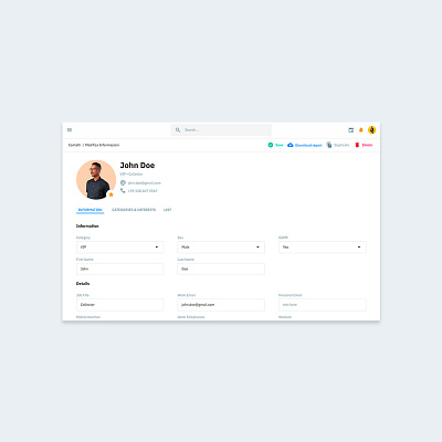 📇 Meet Lightbox's simple, intuitive CRM abstract branding crm design flat minimal product design typography ui ux web
