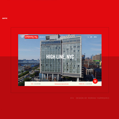 standardhotels.com apartment brand clean ecommerce flat hotel house landing landing page store ui ux webdesign