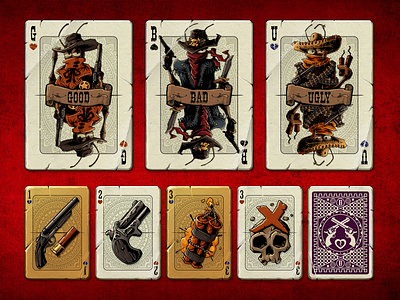 Cards from Blood will be Spilled game art illustraion user interface