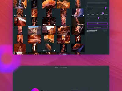 Optyx - AI Photo Manager [dark] ai app dark manager photo