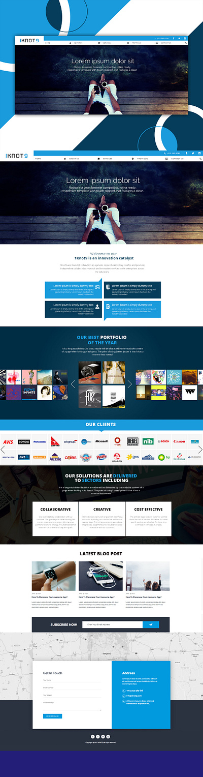 Iknotg - Web Design branding design graphic design identity illustration illustrator typography web