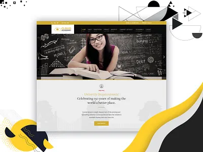 Cloud Academy - Web Presentation branding design graphic design identity illustration illustrator type typography web