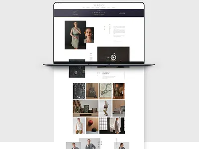 YARGICI AW19 Lookbook lookbook typography ui ux web design