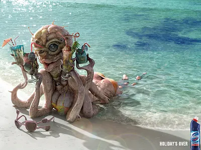 Unilever Domestos Holiday’s Over Campaign