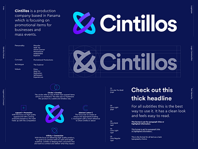 Cintillos - Visual Identity apparel apparel graphics apparel logo branding business c monogram creative logo identity jeroen van eerden letter logo lettering logo design logo presentation manufacture minimal logo overlap products promotional smart logo transitions