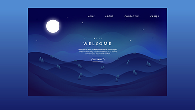 Landing Page branding clean design identity illustration type ui ux vector web