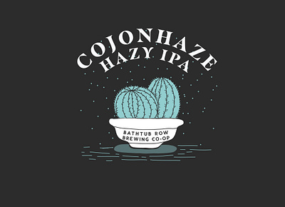 COJONHAZE IPA | Concept Illustration adobe illustrator beer branding brewery design identity illustration ipa jackalope