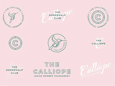 Calliope Tournament | Logo Concepts adobe illustrator branding design digital art illustration logo typography vector